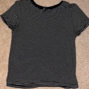 A nice striped and soft summer tee! Never been worn and is in lovely shape